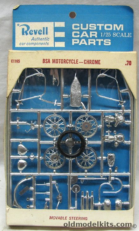 Revell 1/25 BSA Motorcycle, C1165 plastic model kit